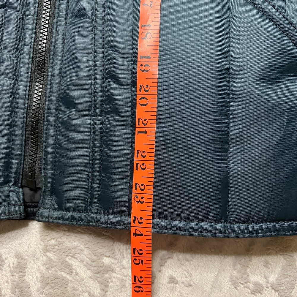 RefrigiWear Econo-Tuff Fiberfill Insulated Vest Mens S Blue Full-Zip Workwear - Picture 5 of 6